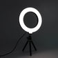 6inch Selfie Desktop Ring Light LED Lamp with Tripod Stand