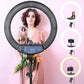 Led Ring Light 18 Inch Ring Lamp 55W Ringlight Photography Lamp With Tripod Stand