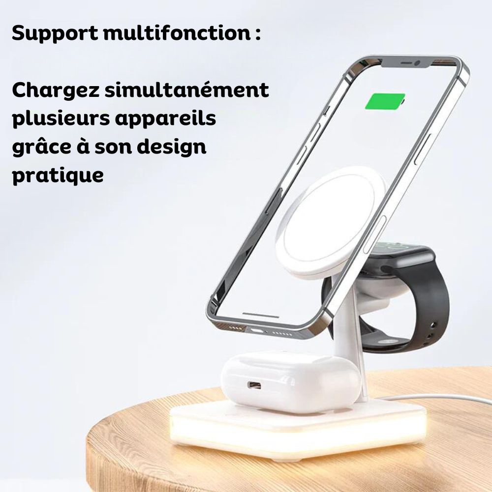 MagDock - 3-in-1 Wireless Charger (CJ)